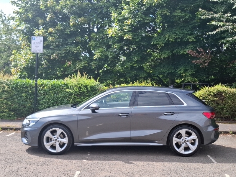 Audi A3 30 Tfsi S Line SN23MPM Grey #4