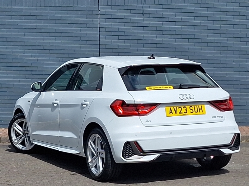 Audi A1 25 Tfsi S Line S Tronic AV23SUH White #2