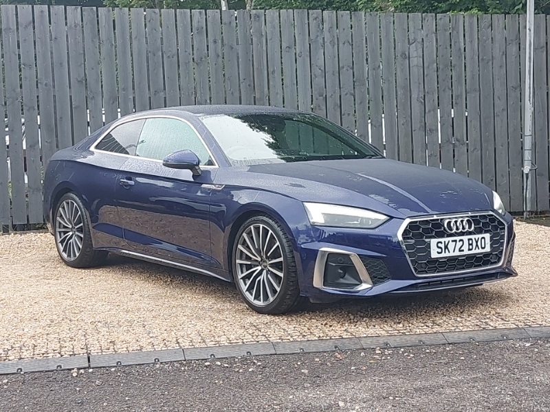 Audi A5 2.0 Tfsi 40 S Line Coupe S Tronic Euro White #7