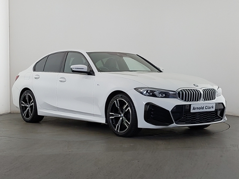 BMW 3 Series 320I M Sport Saloon White #1