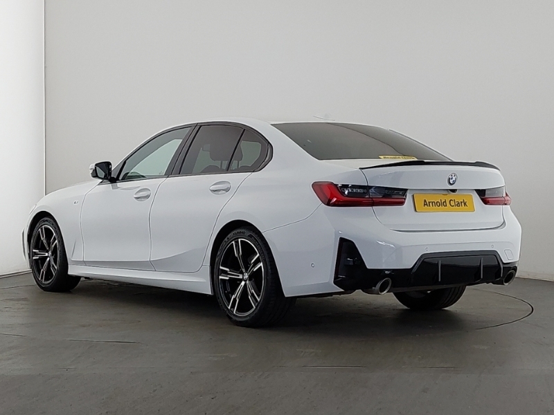 BMW 3 Series 320I M Sport Saloon White #2