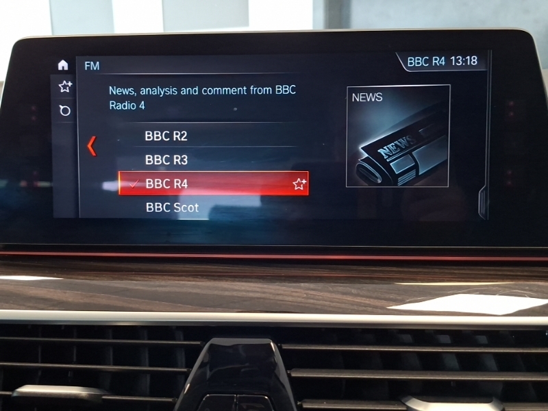 BMW 5 Series 530I Se Saloon Blue #11