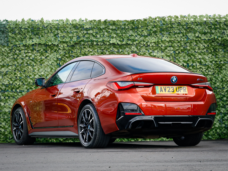 BMW i4 440Kw M60 83.9Kwh Tech Pack Orange #2