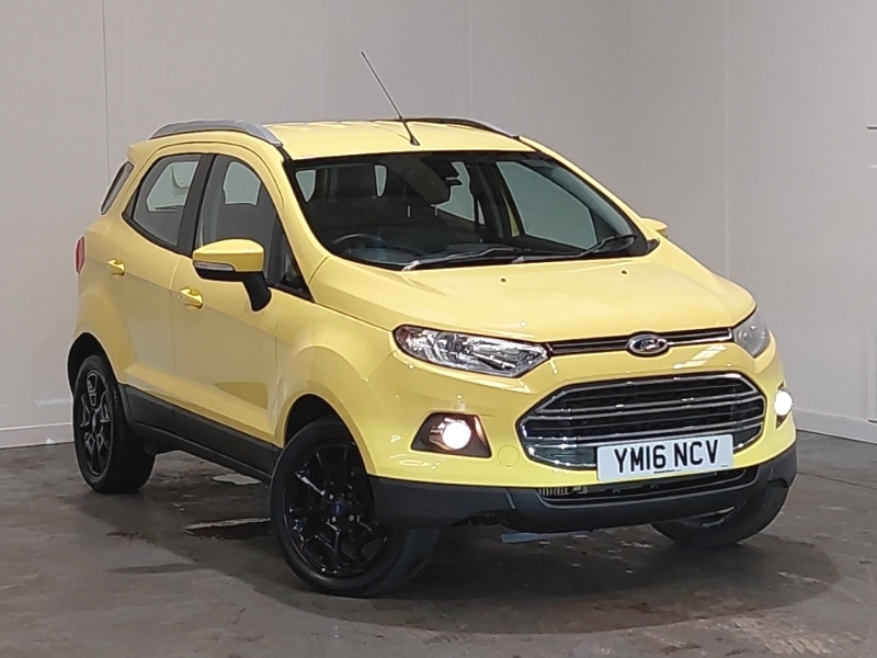 Ford Ecosport 1.5 Tdci 95 Titanium 17In Yellow