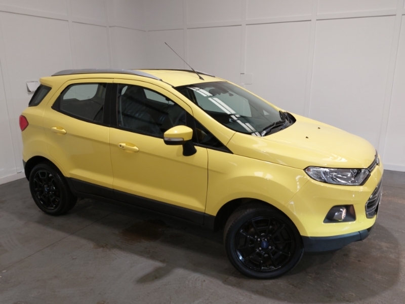 Ford Ecosport Suv 1.5 Tdci Titanium 2016 Yellow #7