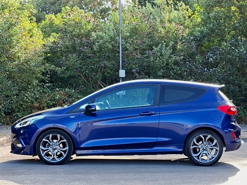 Ford Fiesta 1.0 Ecoboost St-line X Blue #4