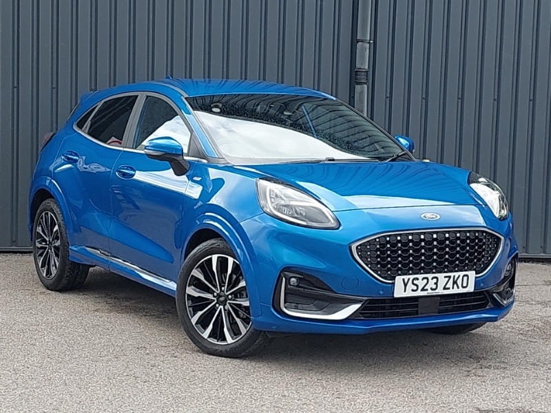 Ford Puma 1.0 Ecoboost Hybr Mhev 155 St-line Vignale Dct Blue