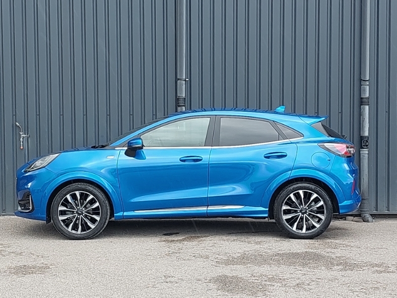 Ford Puma 1.0 Ecoboost Hybr Mhev 155 St-line Vignale Dct Blue #4