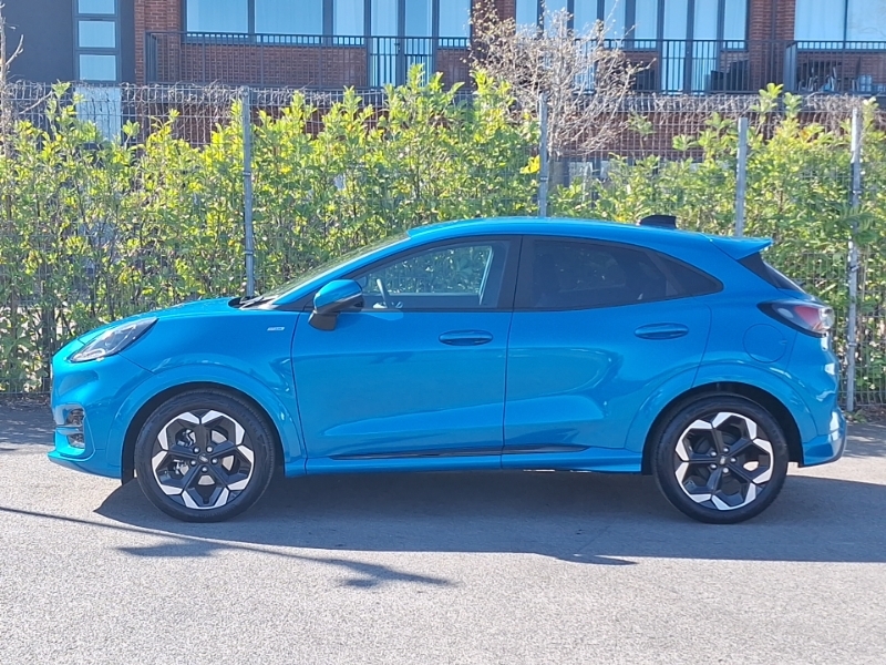 Ford Puma 1.0 Ecoboost Hybrid Mhev St Handling Pk Dct Blue #4