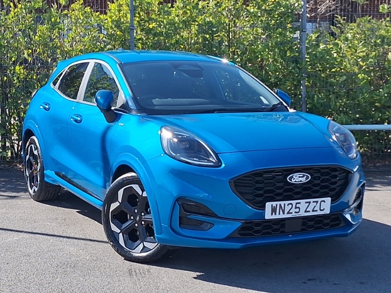 Ford Puma 1.0 Ecoboost Hybrid Mhev St Handling Pk Dct Blue #1