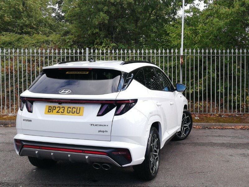Hyundai Tucson 1.6 Tgdi Plug-in Hybrid N Line 4Wd White #2