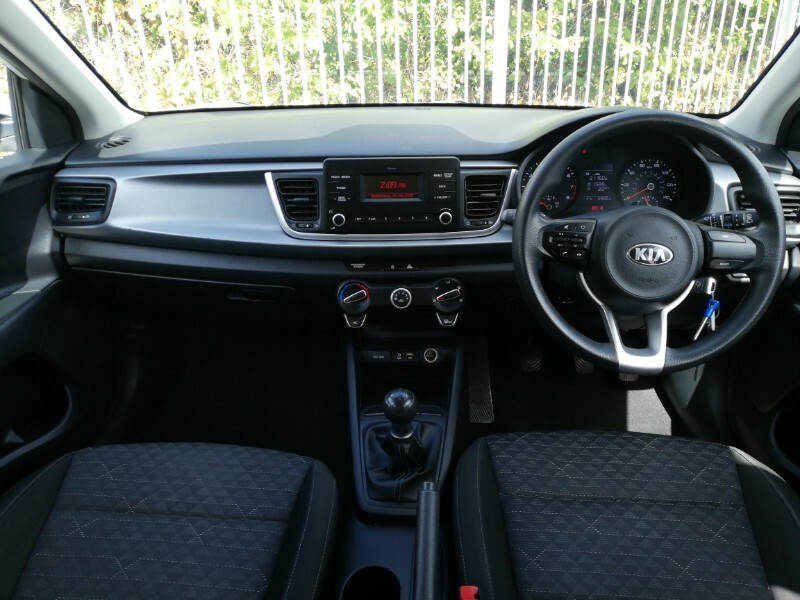 Kia RIO 1.25 1 White #3