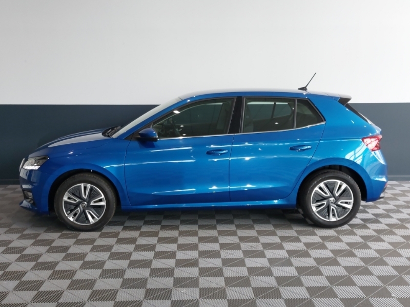 Skoda Fabia 1.0 Tsi 110 Se L Dsg Blue #4
