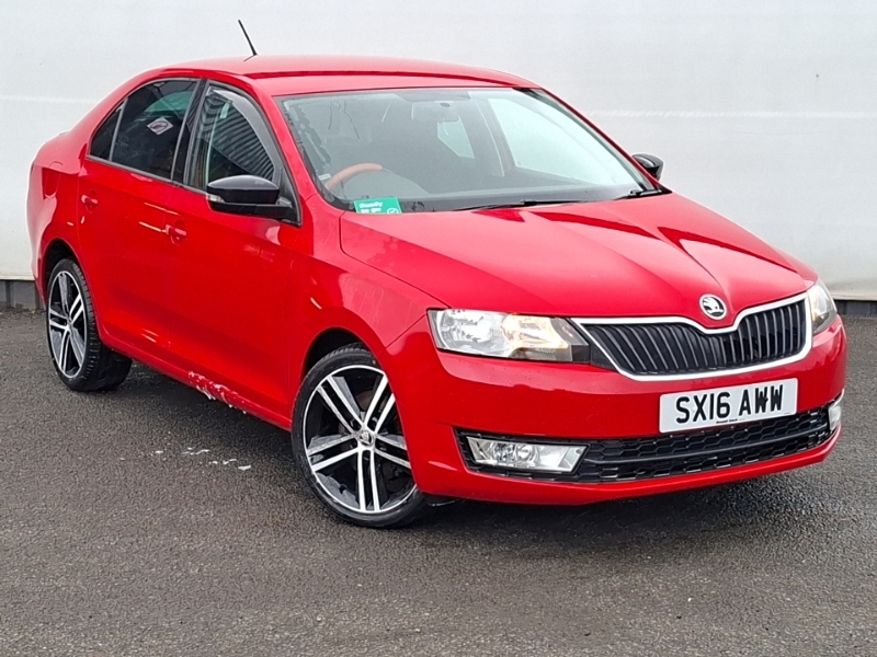 Skoda Rapid 1.2 Tsi 110 Sport Red