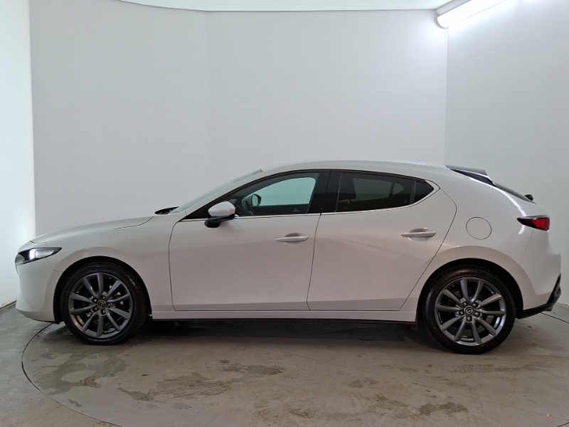 Mazda 3 2.5 E-skyactiv G Mhev 140 Exclusive-line White #4
