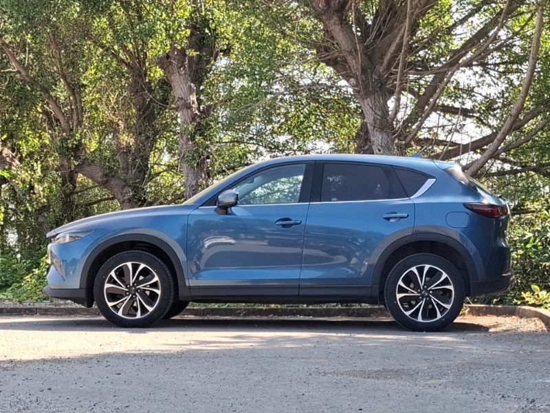 Mazda CX-5 2.0 E-skyactiv G Mhev Exclusive-line Blue #4