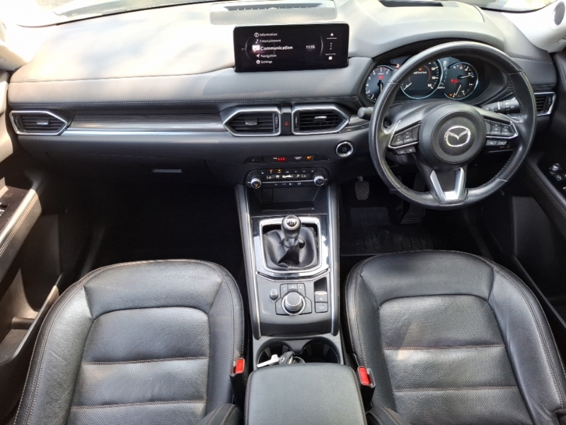 Mazda CX-5 2.0 E-skyactiv G Mhev Exclusive-line Blue #3