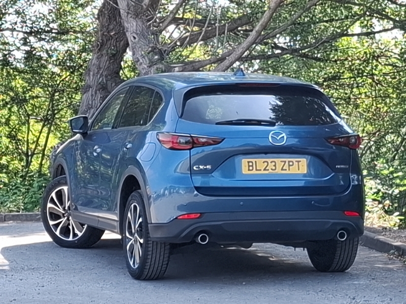 Mazda CX-5 2.0 E-skyactiv G Mhev Exclusive-line Blue #2