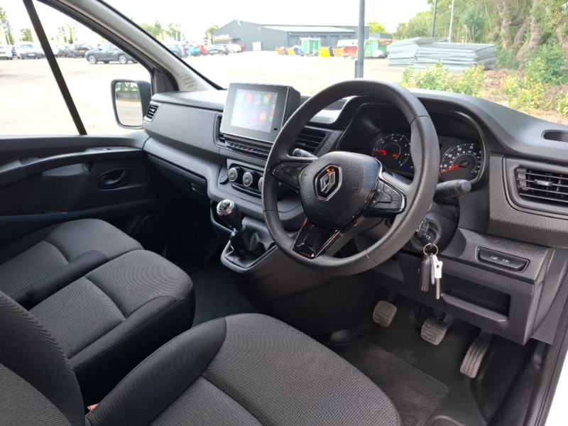 Renault Trafic Sl30 Blue Dci 130 Advance Van White #3