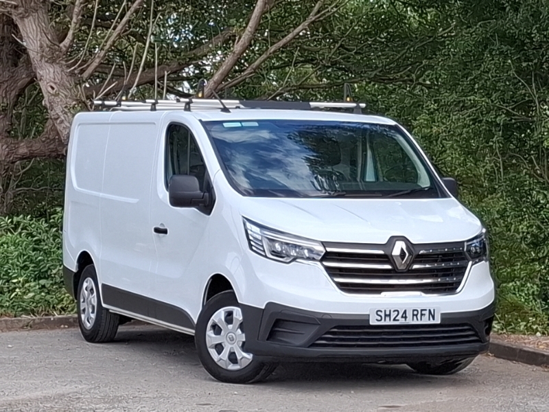Renault Trafic Sl30 Blue Dci 130 Advance Van White