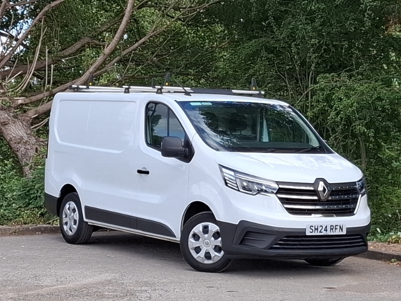 Renault Trafic Sl30 Blue Dci 130 Advance Van White #6