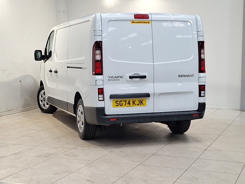 Renault Trafic Ll30 Blue Dci 130 Advance Safety Van White #2