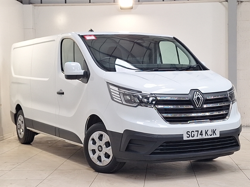 Renault Trafic Ll30 Blue Dci 130 Advance Safety Van White