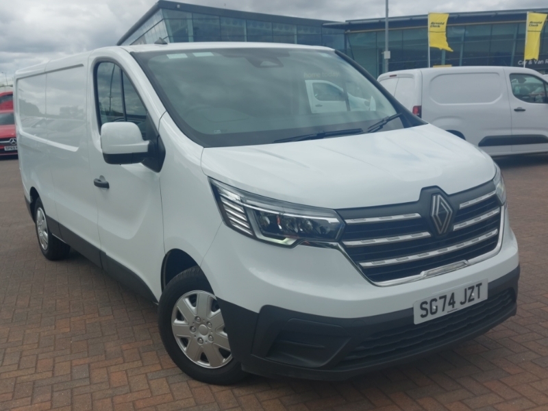 Renault Trafic Ll30 Blue Dci 130 Advance Safety Van White