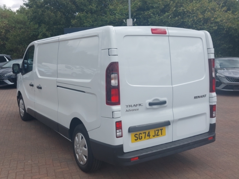 Renault Trafic Ll30 Blue Dci 130 Advance Safety Van White #2