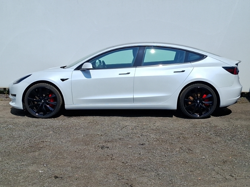 Tesla Model 3 Performance Awd Performance Upgrade White #4