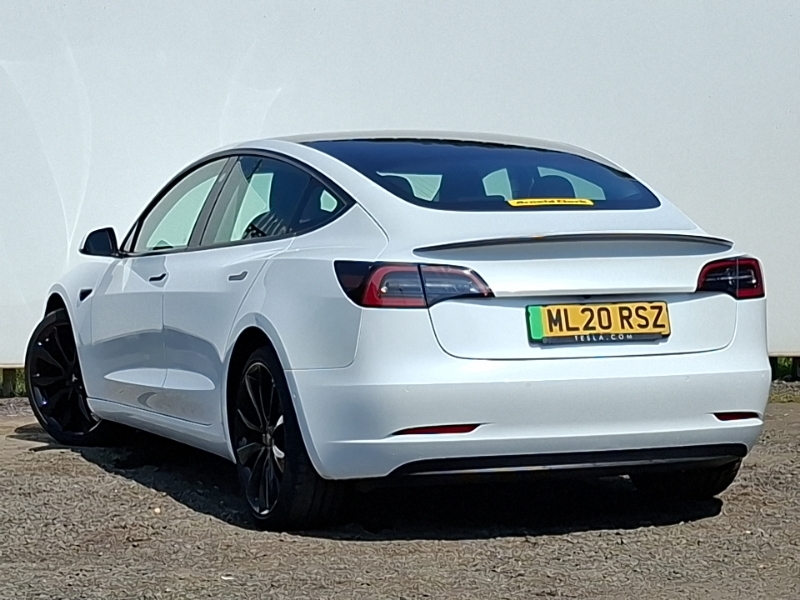 Tesla Model 3 Performance Awd Performance Upgrade White #2