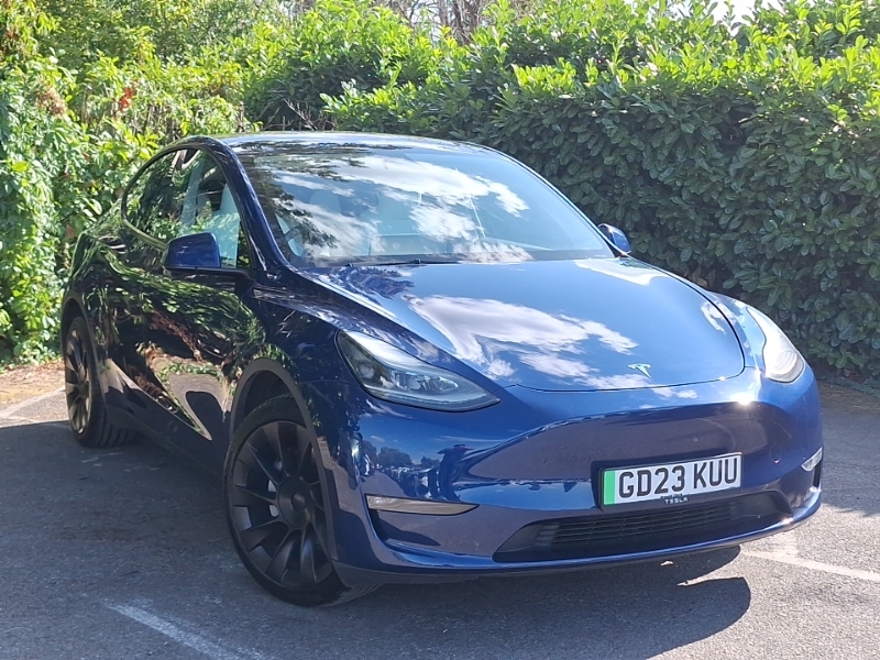 Tesla Model Y Long Range Awd Blue