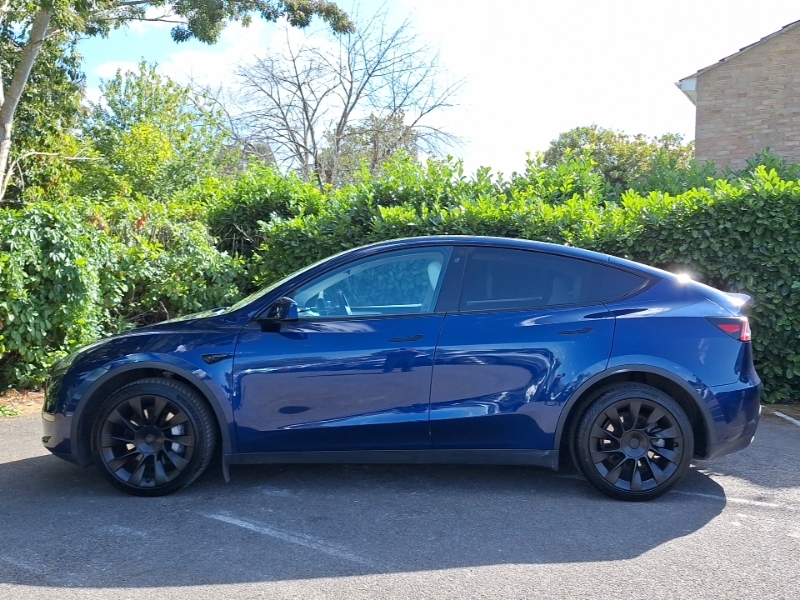 Tesla Model Y Long Range Awd GD23KUU Blue #4