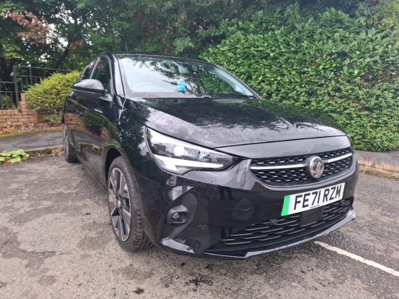 Vauxhall Corsa-e 100Kw Elite Nav Premium 50Kwh 11Kwch Black
