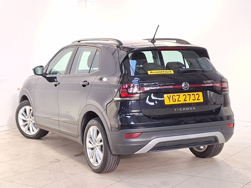 Volkswagen T-Cross 1.0 Tsi 110 Se YGZ2732 Black #2