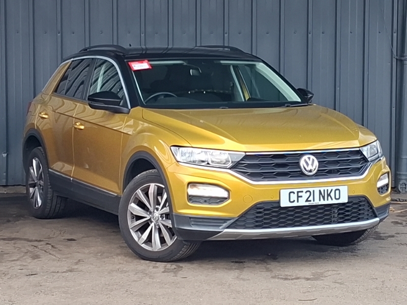 Volkswagen T-Roc 1.5 Tsi Evo Design Yellow