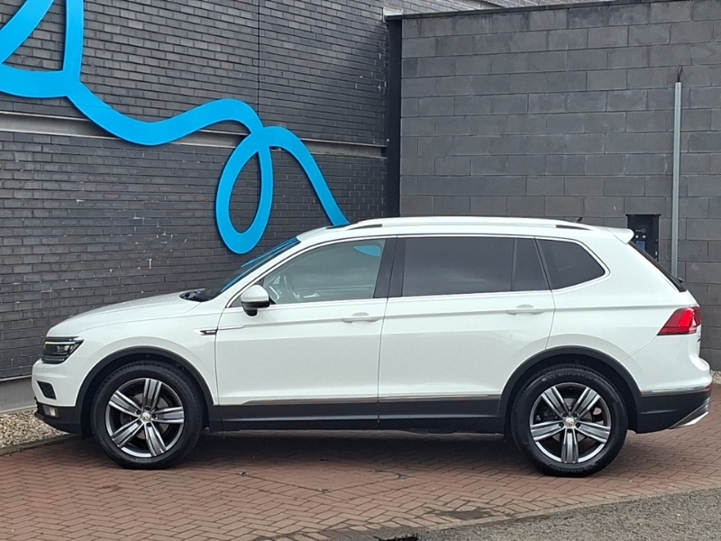 Volkswagen Tiguan Allspace 2.0 Tdi 4Motion Sel Dsg White #4