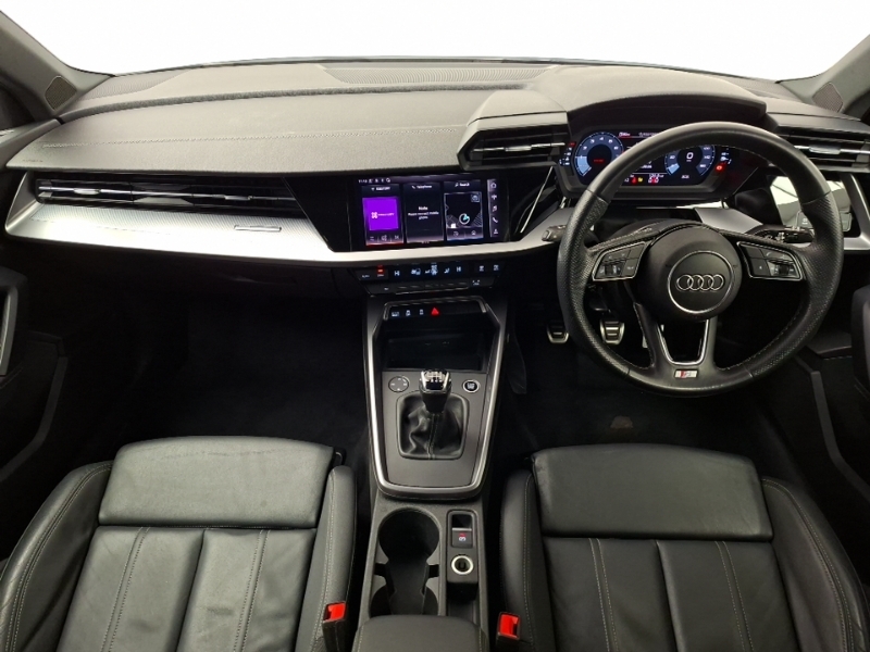 Audi A3 30 Tfsi S Line WP23YGL White #3
