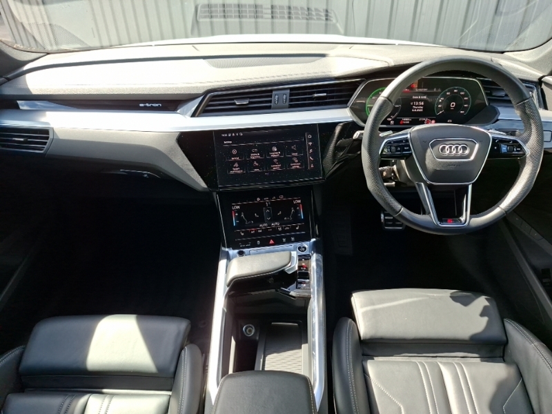 Audi Q8 e tron 300Kw 55 Quattro 114Kwh S Line White #3