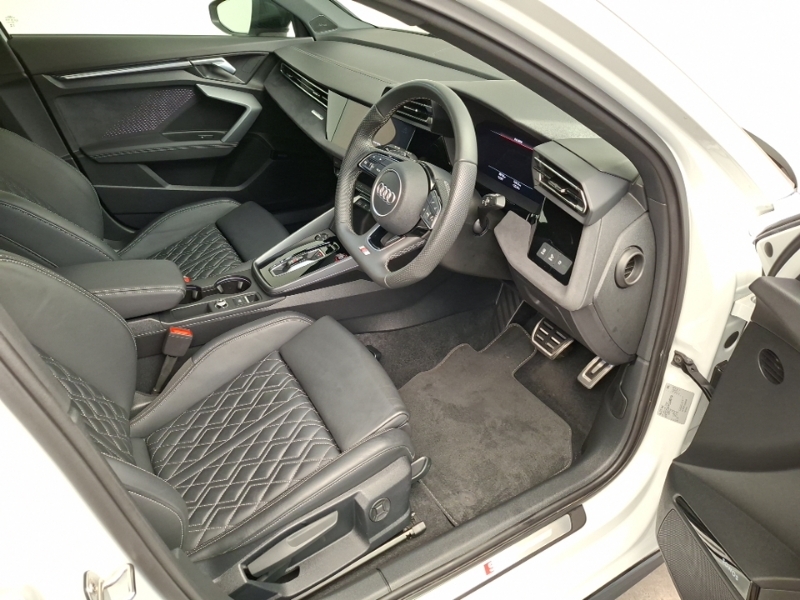 Audi S3 Tfsi Black Edition Quattro S Tronic White #6
