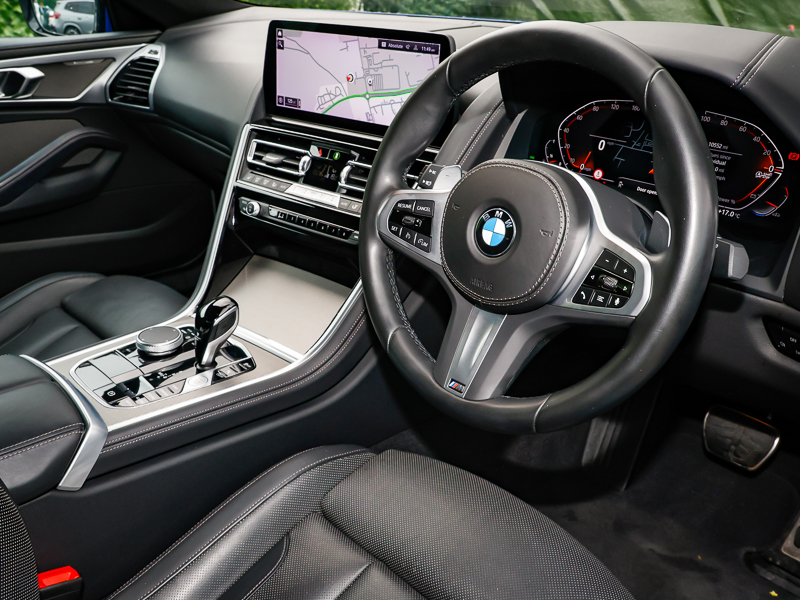 BMW 8 Series 840I M Sport Blue #6