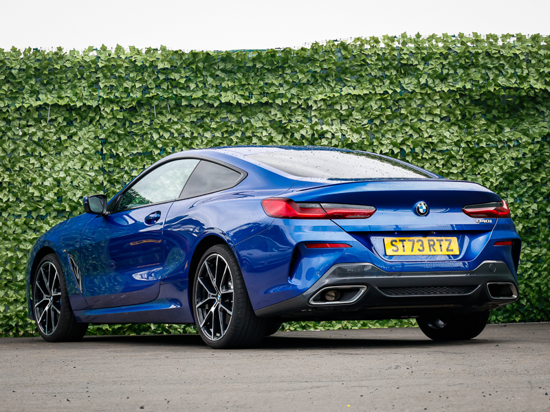 BMW 8 Series 840I M Sport Blue #2