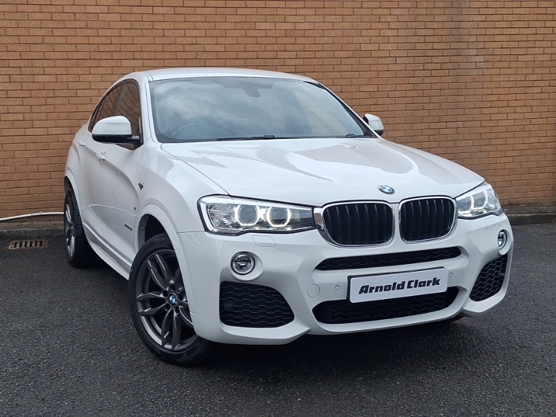 BMW X4 Xdrive20d M Sport Step White