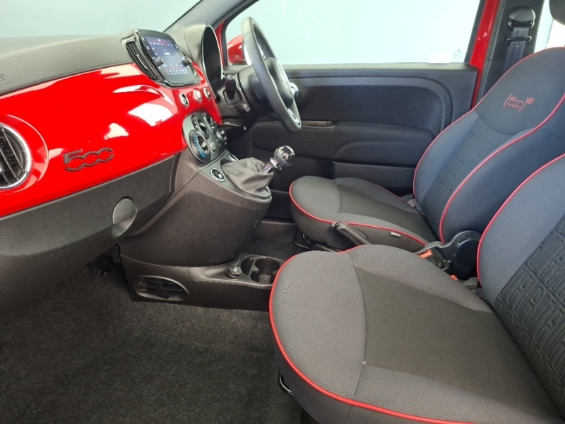 Fiat 500C 1.0 Mild Hybrid Red Red #5
