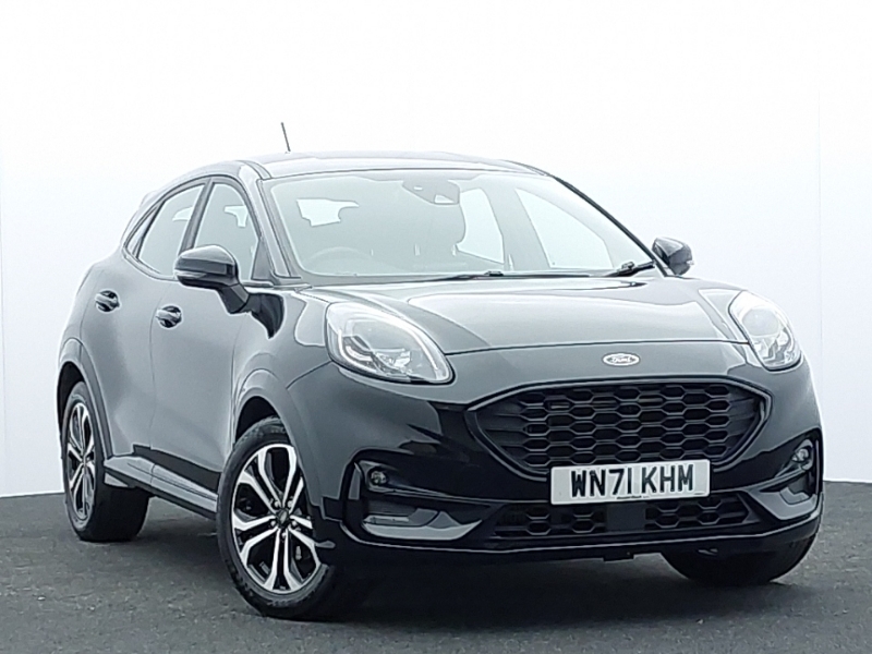Ford Puma 1.0 Ecoboost Hybrid Mhev 155 St-line Black