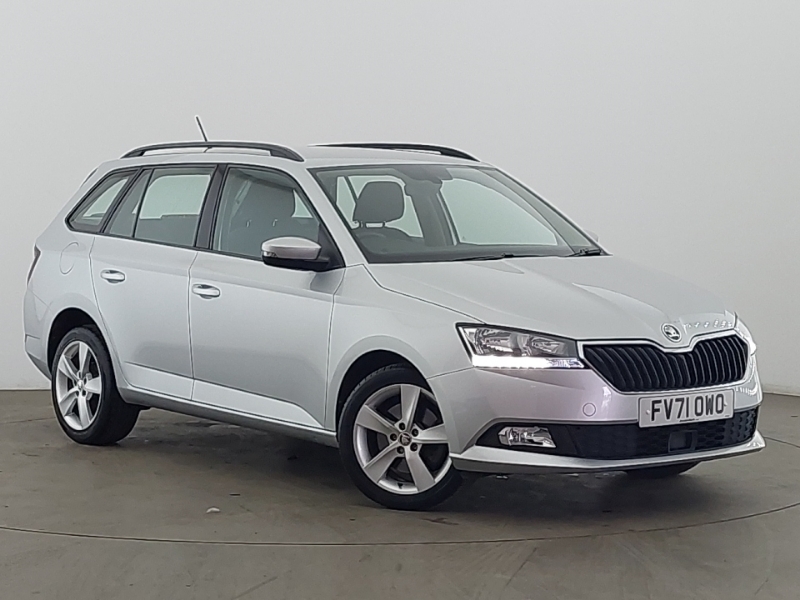 Skoda Fabia Skoda Hatchback 1.0 Tsi 110 Se L Dsg Blue #7