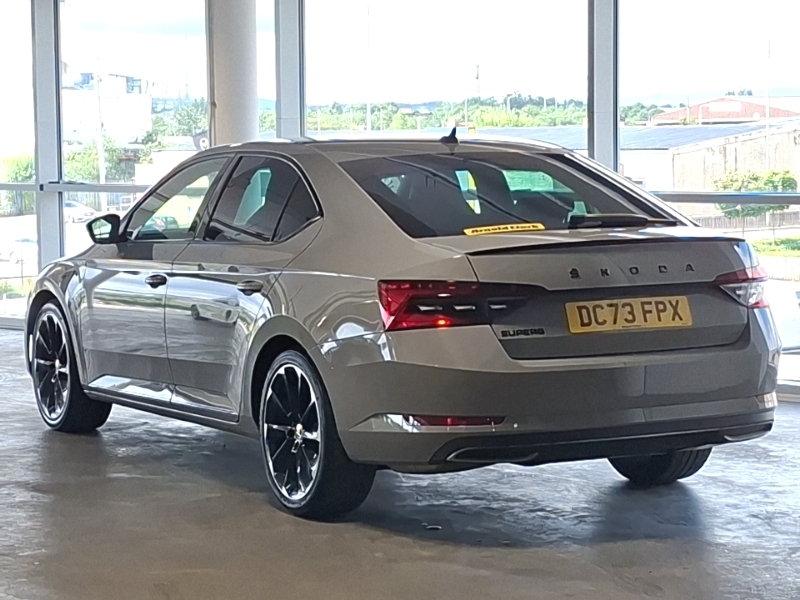 Skoda Superb 1.5 Tsi Sport Line Plus Dsg Grey #2