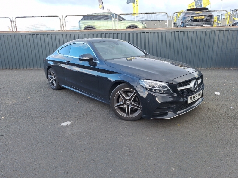Mercedes-Benz C Class C200 Amg Line 9G-tronic Black