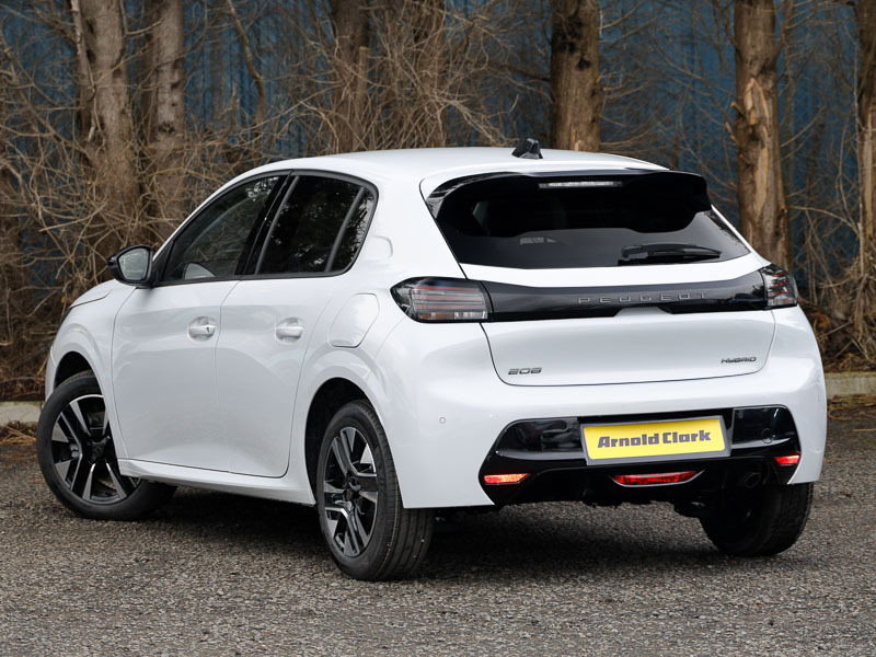 Peugeot 208 1.2 Hybrid 110 Allure E-dsc6 Black #2