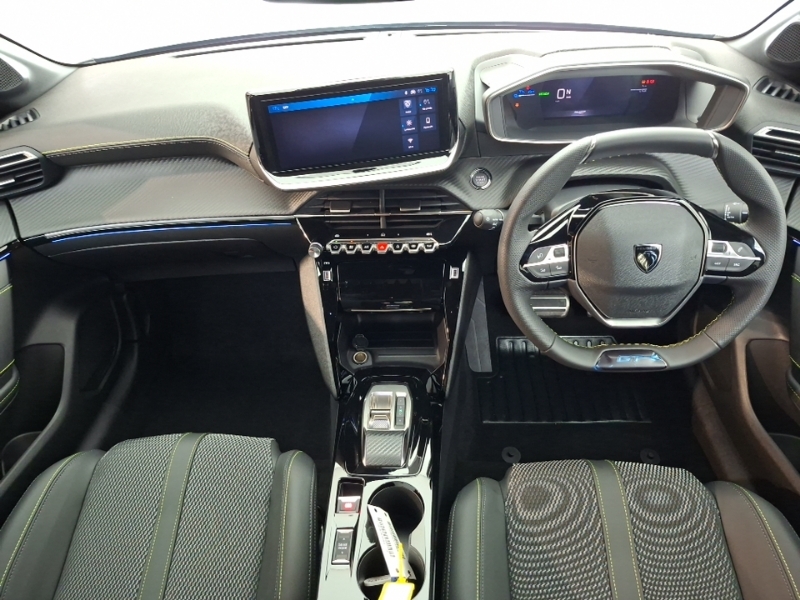 Peugeot e-208 100Kw Gt 50Kwh Black #3